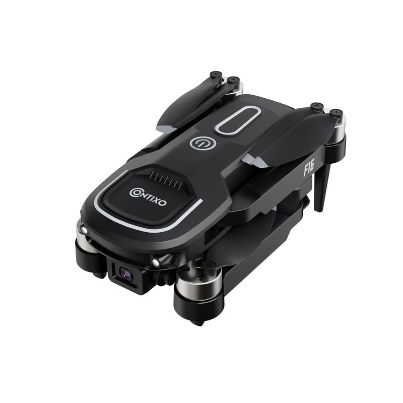 Contixo F16 RC Drone with 1080P Camera, Brushless Motor, 16 Min Flight, FPV, 360° Flips for Kids/Adults Foldable Dron Folding Drone With