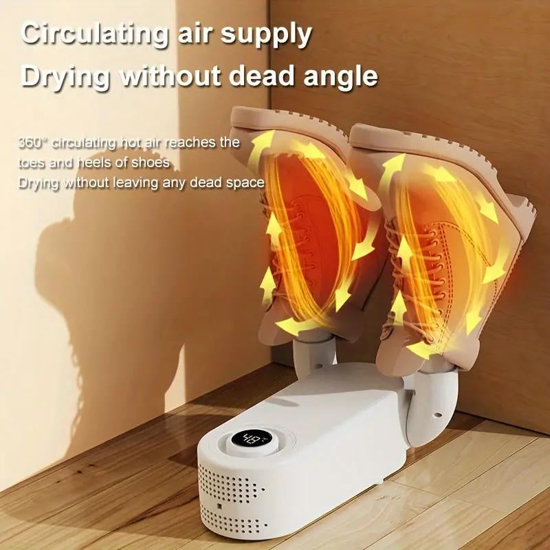 Q1 Intelligent Timer Shoe Dryer Adjustable Dryer Quick Drying Deodorizing Sterilizing Shoe Dryer Household Shoe Warmer Heater
