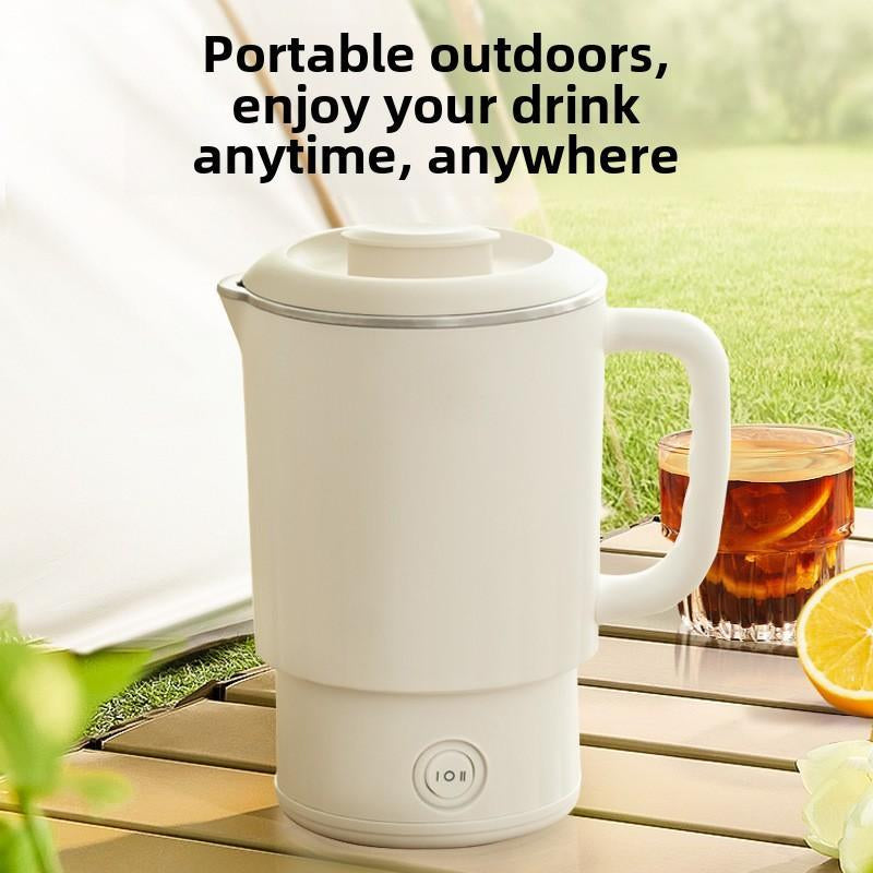 Portable Electric Kettle, Foldable Water Heatermultifunction Stainless Steel Water Boiler,Household Kitchen Appliances for Home &Travel, Gifts for Mum