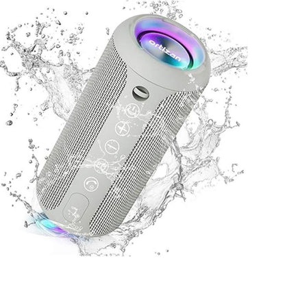 【Ortizan】Ipx7 Waterproof, 24W Stereo, HD Noise Reduction Wireless Stereo Pairing, 30H Play Time (Black)X10