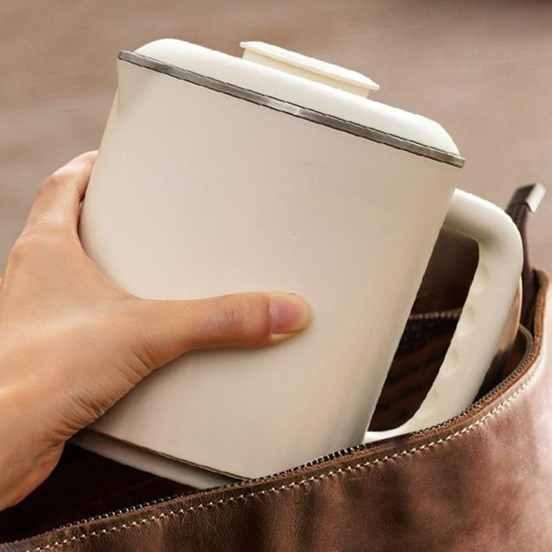 Portable Electric Kettle, Foldable Water Heatermultifunction Stainless Steel Water Boiler,Household Kitchen Appliances for Home &Travel, Gifts for Mum