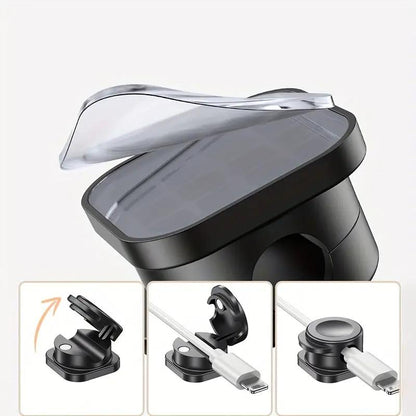 Self-Adhesive Cable Management Clips, Wire Organizer for Desk & Wall, Cord Holder for Charging Cables, Power Cords, Home & Office Use Gift