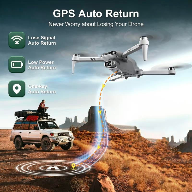 -F10 Foldable Drone with Camera for Adults/Kids Foldable RC Quadcopter Drone with 1080P HD Camera Wifi FPV Live Video, Altitude Hold, One Key Take Off/Landing, 3D Flip, APP Control, Beginner