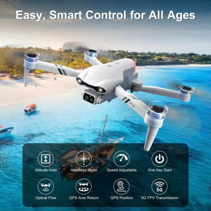 -F10 Foldable Drone with Camera for Adults/Kids Foldable RC Quadcopter Drone with 1080P HD Camera Wifi FPV Live Video, Altitude Hold, One Key Take Off/Landing, 3D Flip, APP Control, Beginner