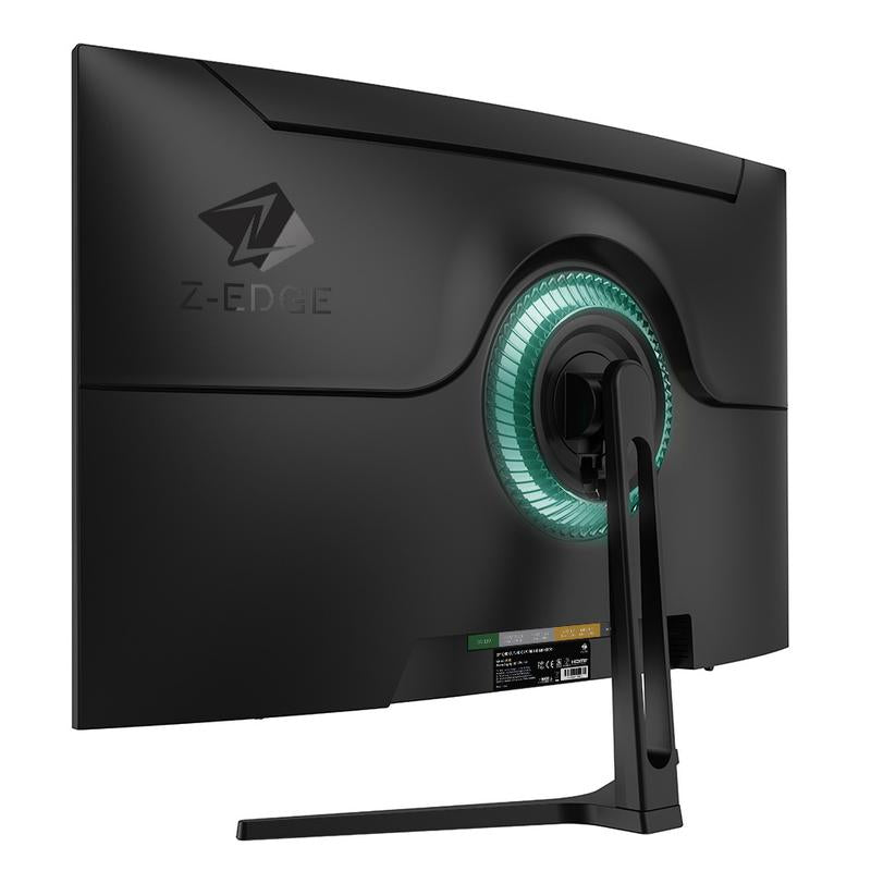 Z-Edge 32-Inch Curved Gaming Monitor, 1920X1080 Resolution, 240Hz Refresh Rate, 1Ms Response Time, Frameless LED, AMD Freesync, Displayport & HDMI Connectivity，Ztklhug32P