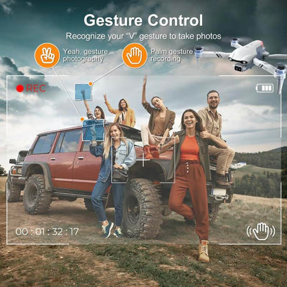 -F10 Foldable Drone with Camera for Adults/Kids Foldable RC Quadcopter Drone with 1080P HD Camera Wifi FPV Live Video, Altitude Hold, One Key Take Off/Landing, 3D Flip, APP Control, Beginner