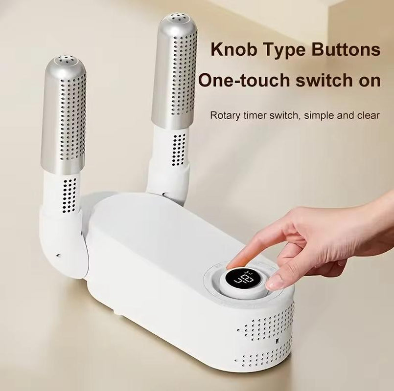 Q1 Intelligent Timer Shoe Dryer Adjustable Dryer Quick Drying Deodorizing Sterilizing Shoe Dryer Household Shoe Warmer Heater