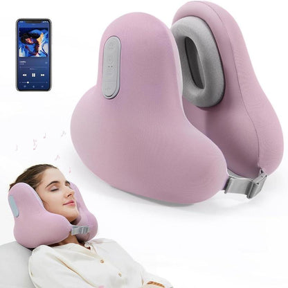 Wireless Headphone Neck Pillow, USB Rechargeable Noise Cancelling Headphone with Memory Foam Design, Headphone for Home, Office, Travel, Audio