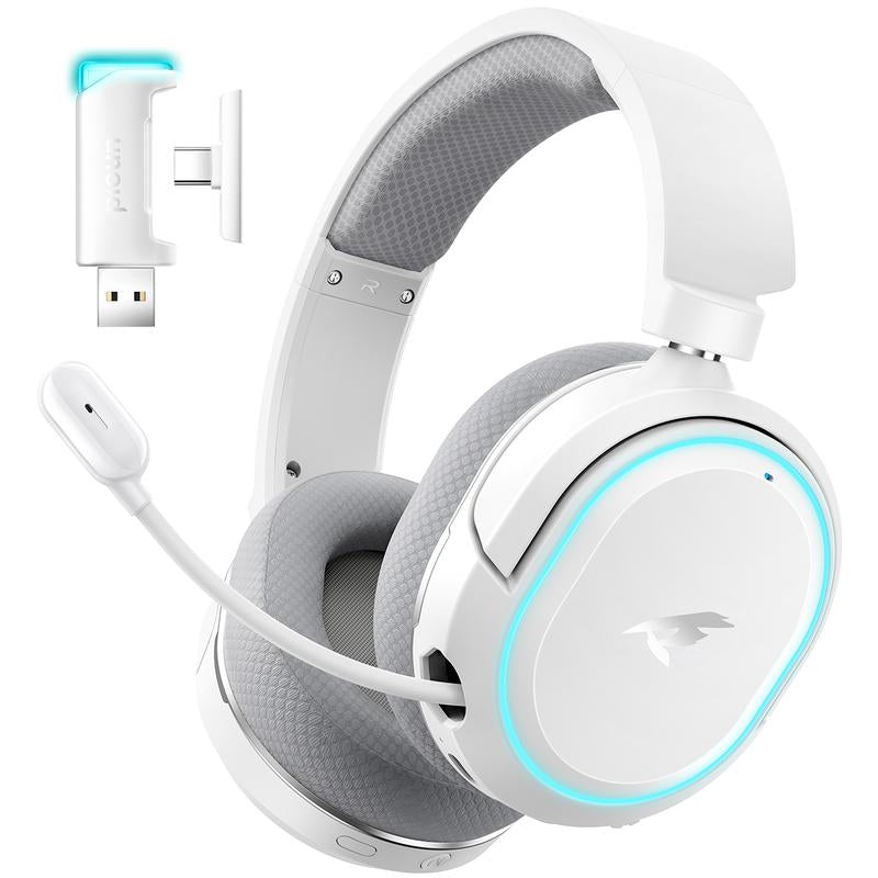 Picun G2 Gaming Headset Version 5.3, 7.1 Surround Sound, 5Ms Low Latency ENC Microphone for PC PS4 PS5 for PC Laptop