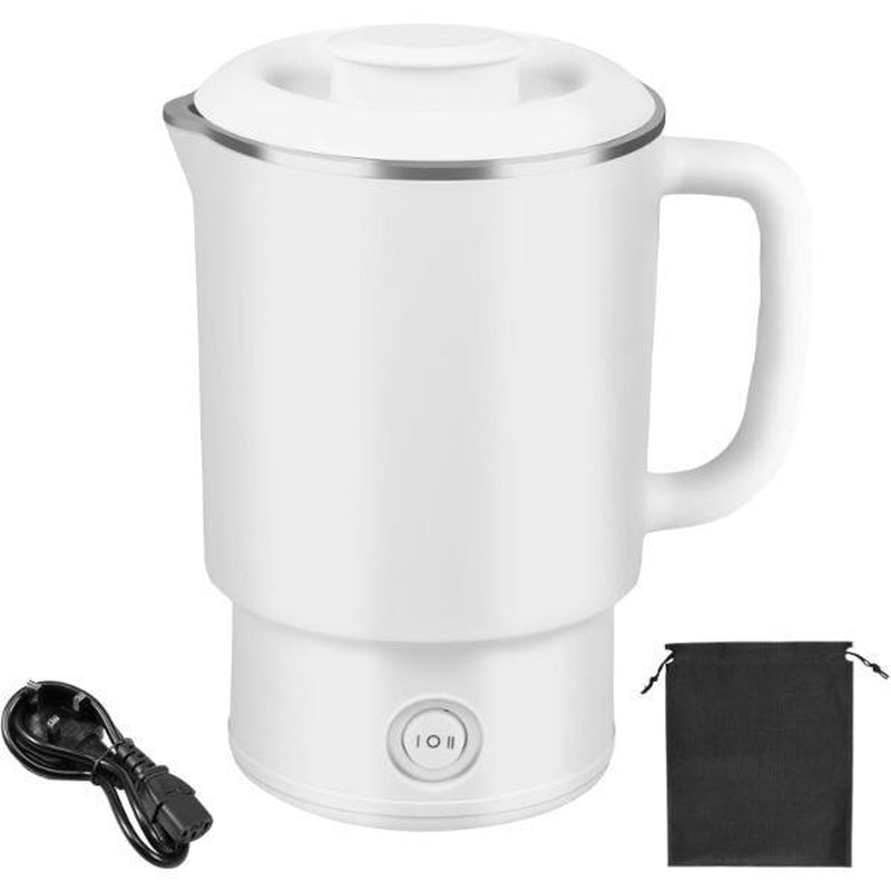 Portable Electric Kettle, Foldable Water Heatermultifunction Stainless Steel Water Boiler,Household Kitchen Appliances for Home &Travel, Gifts for Mum