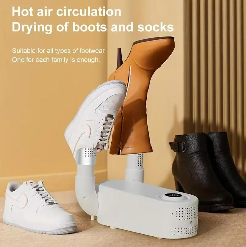 Q1 Intelligent Timer Shoe Dryer Adjustable Dryer Quick Drying Deodorizing Sterilizing Shoe Dryer Household Shoe Warmer Heater