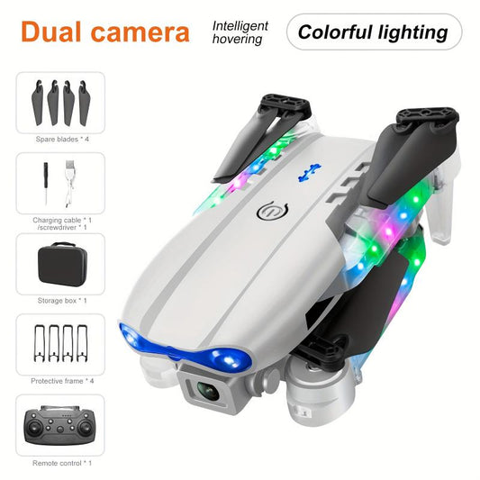 Professional Foldable Drone with App Control, FPV Real-Time Video, RC Quad-Axis Toy Aircraft - Automatic Hovering, 360-Degree Rotation - Suitable for Adult Beginners Toy Gift + 2 Batteries in 2025