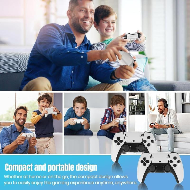 Elevate Your Gaming: 4K Retro Stick with 15 Emulators, 20,000+ Games & 2.4G Wireless Controllers - Plug & Play!