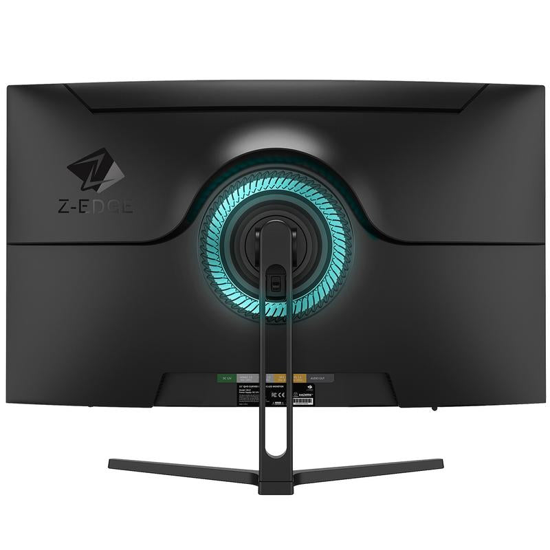 Z-Edge 32-Inch Curved Gaming Monitor, 1920X1080 Resolution, 240Hz Refresh Rate, 1Ms Response Time, Frameless LED, AMD Freesync, Displayport & HDMI Connectivity，Ztklhug32P