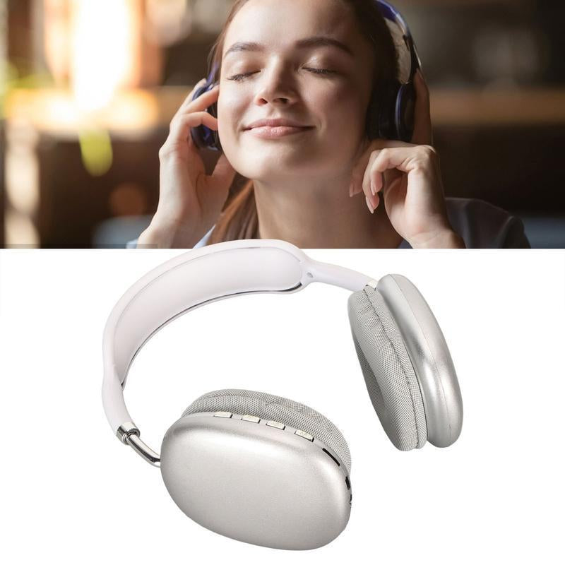 Wireless Sportsmaster Headset: Dynamic On-Ear Headphones Offering Stereo Bass, SD/TF Card Slot for Music, Ideal for Active Lifestyles & Wireless Gaming